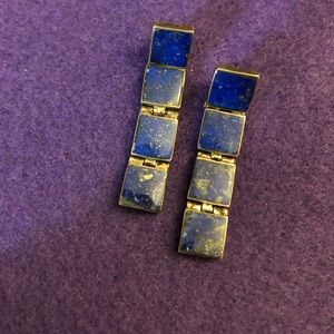 Lapis Eartings